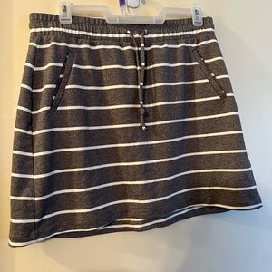 Torrid striped mini skirt